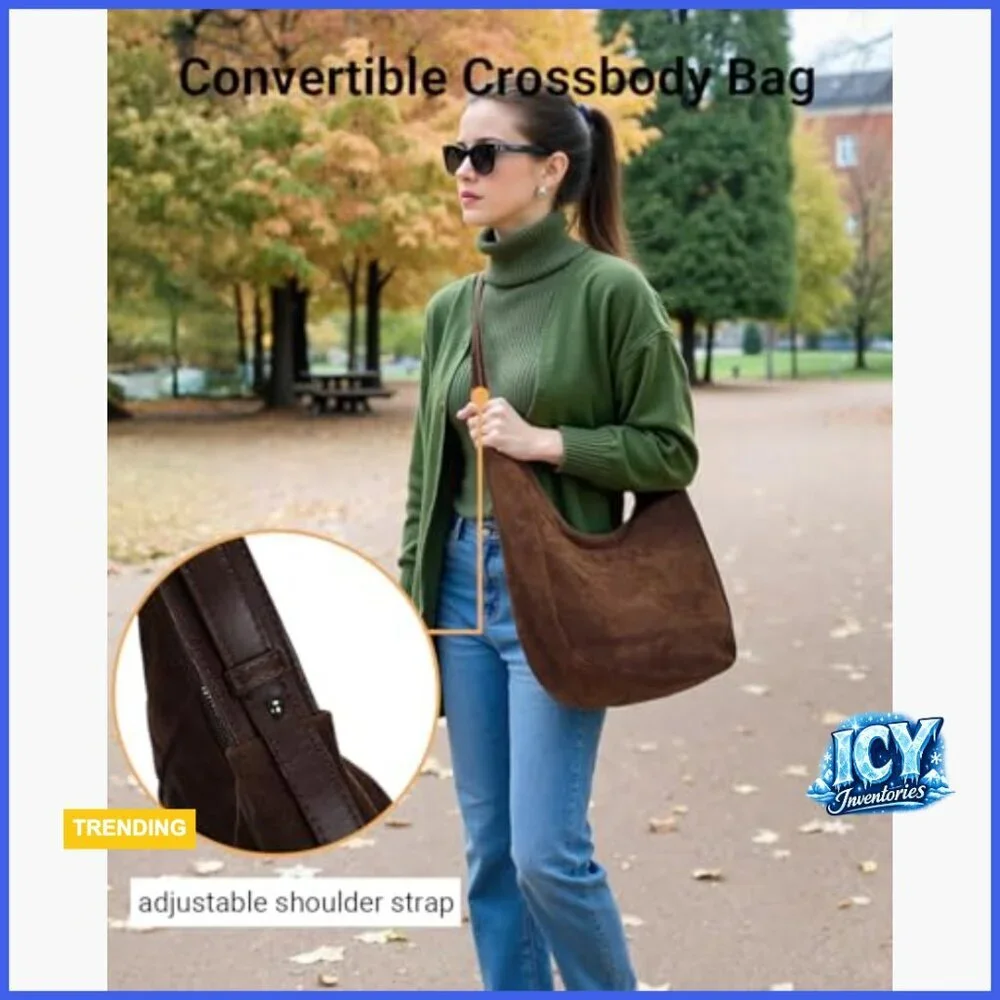 N/A slouchy suede
